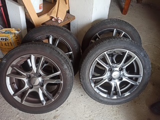 4x alu kola + letní pneu 195/50 R 15 H - 3