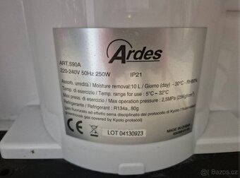 Odvlhčovač ARDES 590A - 10 l/24h - 3