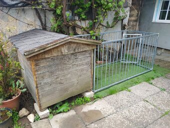 Psí bouda včetně kotce - 3