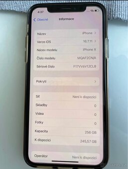 iPhone x 256GB - 3