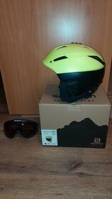 Helma Salomon Ranger2 c.air neon yellow vel.M 56-59 cm. - 3