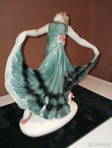 Tanečnice z.n. ROYAL DUX- ART-DECO V.27cm - 3