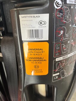 Autosedačka Kinderkraft isofix 9kg - 36kg - 3