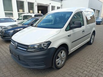 VW Caddy 2.0TDI 75kW DSG Zadní 2 křídlé dveře 5-míst Tažné - 3