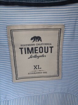 Pánská košile zn. TIMEOUT vel. XL - 3