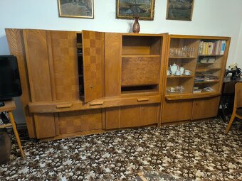 obývací stěna, židle, peřiňák, rozskládací stůl, bar - 3