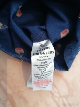 Chlapecká košile vel. 116 zn. FaF - 3