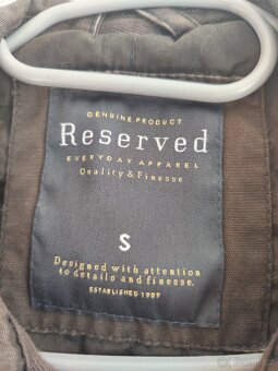 Pánská hnědá bunda Reserved - 3