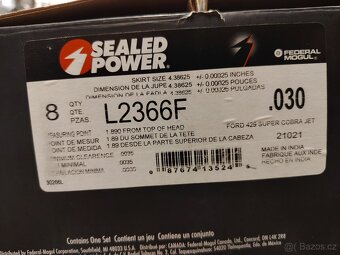 Kované písty Ford 429 - 3