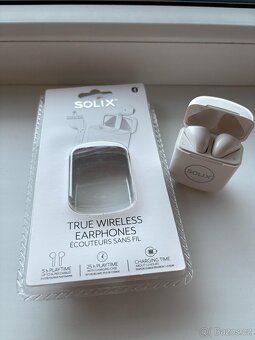 Bezdrátová sluchátka do uší Solix - 3