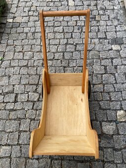 Dřevěný kočárek - 3