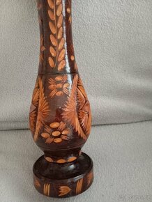 Dřevěná váza - 3