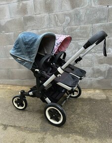 Sourozenecky kocarek Bugaboo donkey Diesel vcetne vybavy - 3