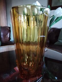 Starožitná váza Moser - 3