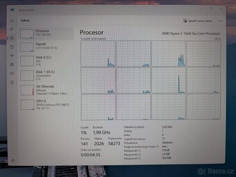 Herní PC | Ryzen 5 1600, GTX 1660 Ti, 32GB, 500GB SSD - 3