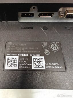 Monitor Dell 24" - 3