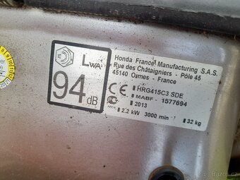 Benzínová sekačka Honda s pojezdem - 3