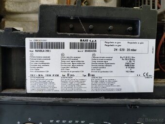 Plynový kotel 28kw BAXI Nuvola 280i - 3