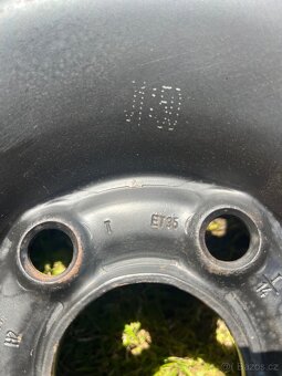 Plechové disky VW 5Jx14 5x100 ET35 - 3