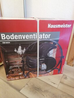 Nový podlahový ventilátor 45cm Hausmeister - 3