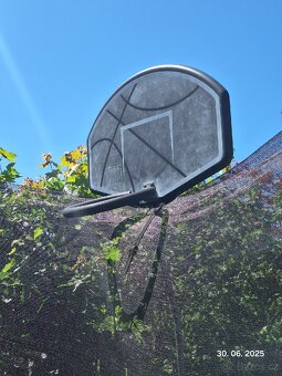 Trampolina 400cm + koš + trampolínová koloběžka INDO 570 - 3