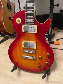 Epiphone les paul cherry burst 1994 made in korea - 3