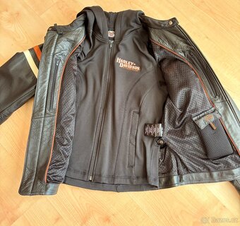 Dámská kožená bunda Harley Davidson - 3