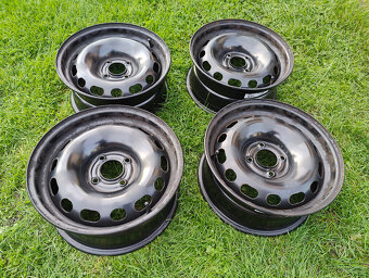 4x disk-sada 6,5Jx15 ET27, 4x108, Peugeot, Citroen+poklice - 3