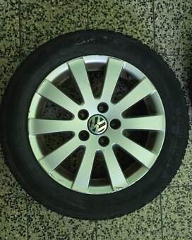 Prodám originální VW 16" + zimní Continental - 3