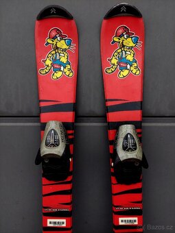 Dětské lyže TECNO PRO, 80 cm + lyžáky - 3