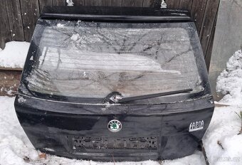 Zadní dveře Fabia 1, černé - 3