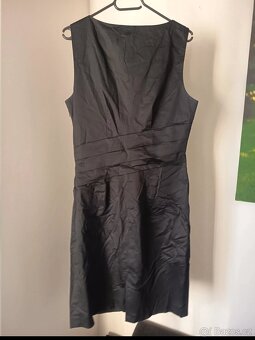 Černé elegantní šaty Sisley L - 3