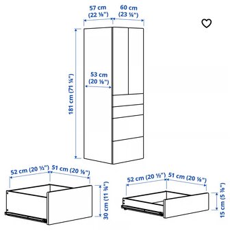 Šatní skříň IKEA - 3