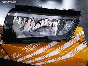 NOVÁ PŘEDNÍ SVĚTLA FABIA 1 • ČERNÁ • ZASÍLÁME - 3