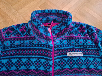 Flísová mikina Alpine Pro vel 164/170 - 3