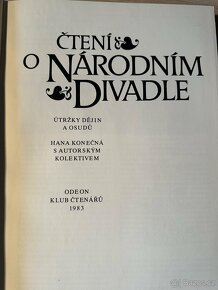 Čtení o národním divadle, Putování Múzy Thálie - 3