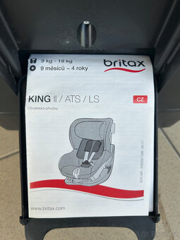 Dětská autosedačka Britax Römer King II Wine Rose 9-18kg - 3