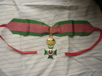 RU Královský řád svatého Štěpána komtur komander kříž - 3