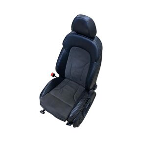Sedačky černá kůže alcantara Audi Q5 8R r.v. 2009 - 3