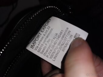 Krásná kožená kabelka s vcelkou dovoz Itálie - 3