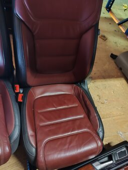 Sedačky volkswagen touareg kožené - 3