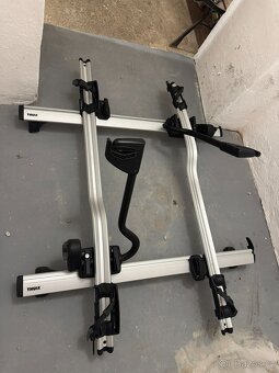 THULE – kompletní střešní nosič + 2x držák kol - 3