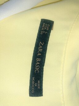 saty# Zara# letni# kosile #zluta# tehotenske - 3