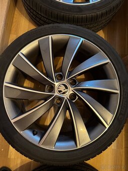 Alu turbine Škoda R18 nové pneu - 3