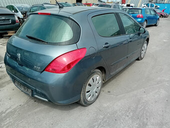 Peugeot 308 1.6 ( 5FX ) 110kW r.2008 šedá na náhradní díly - 3
