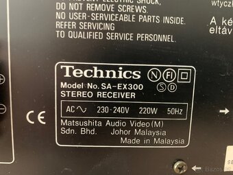 Receiver TECHNICS SA-EX 300 - 3