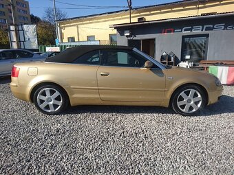Audi A4 Cabrio,3.0i,162KW,QUATTRO,1.maj.koup.v ČR - 3