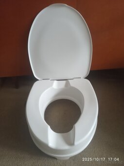 Zvýšené sedátko na WC - 3