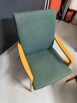 Retro křesla vč. stolku Jiří Jiroutek - 3