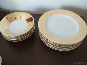 Kávový servis, švýcarská zn. Langenthal+dezert.taliřky - 3